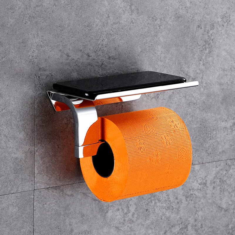 BowLift | Contemporary Bathroom Accessories Hardware Set in Silver with Soap Dish