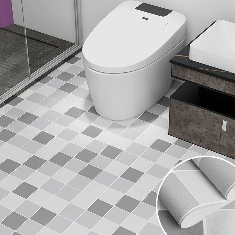 BowLift | Modern Vinyl Plank Flooring Porcelain Tile Look Self-adhesive PVC Flooring
