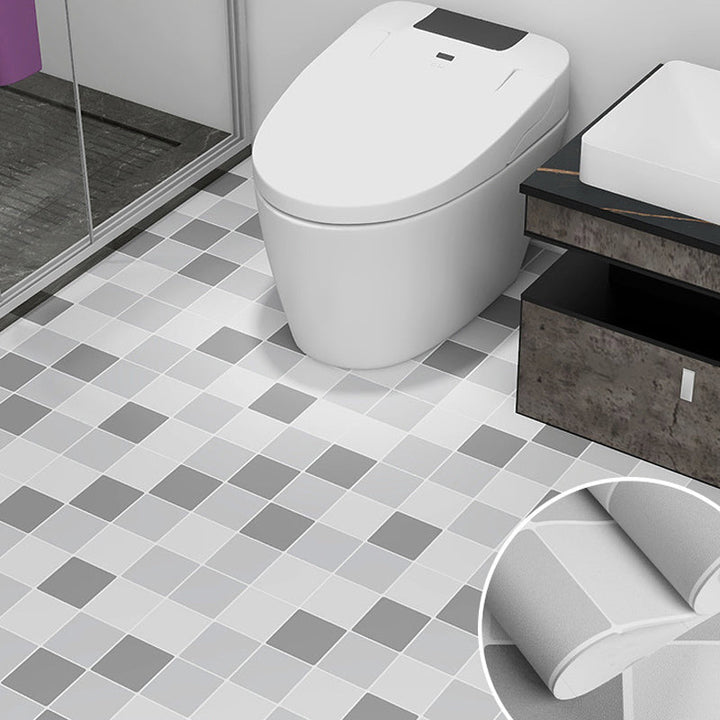 BowLift | Modern Vinyl Plank Flooring Porcelain Tile Look Self-adhesive PVC Flooring
