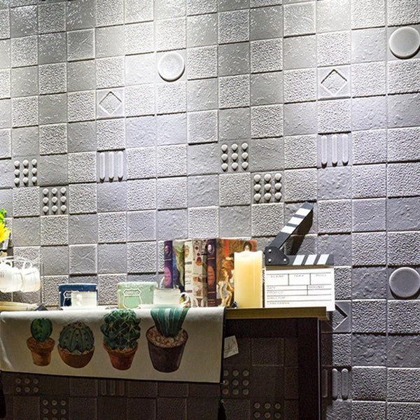 BowLift | Home Interior Wall Panel 3D Printed Brick Peel and Stick Wall Covering