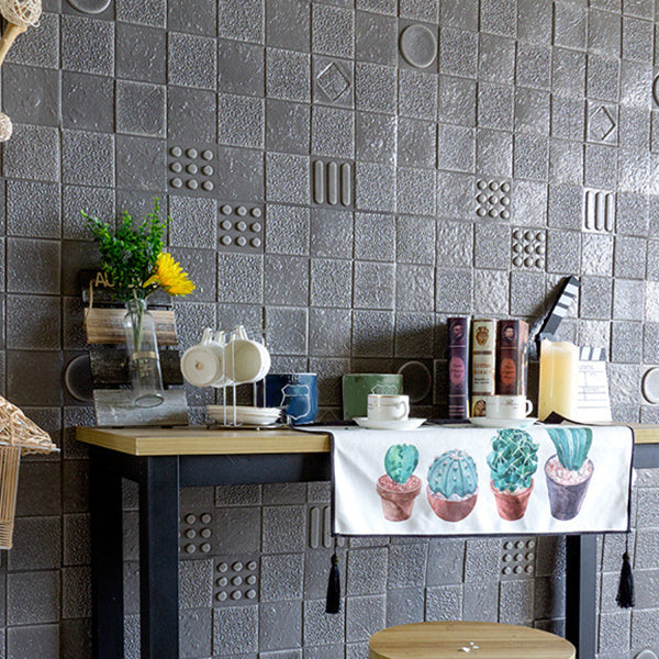 BowLift | Home Interior Wall Panel 3D Printed Brick Peel and Stick Wall Covering