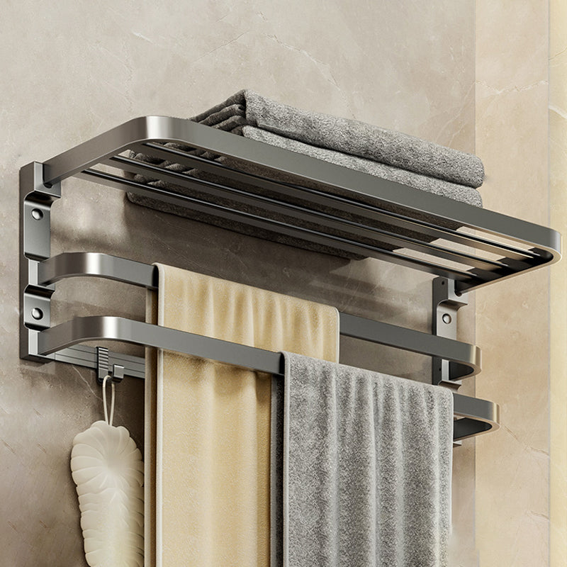 BowLift | Traditional bathroom accessory as a single piece or in a set in grey