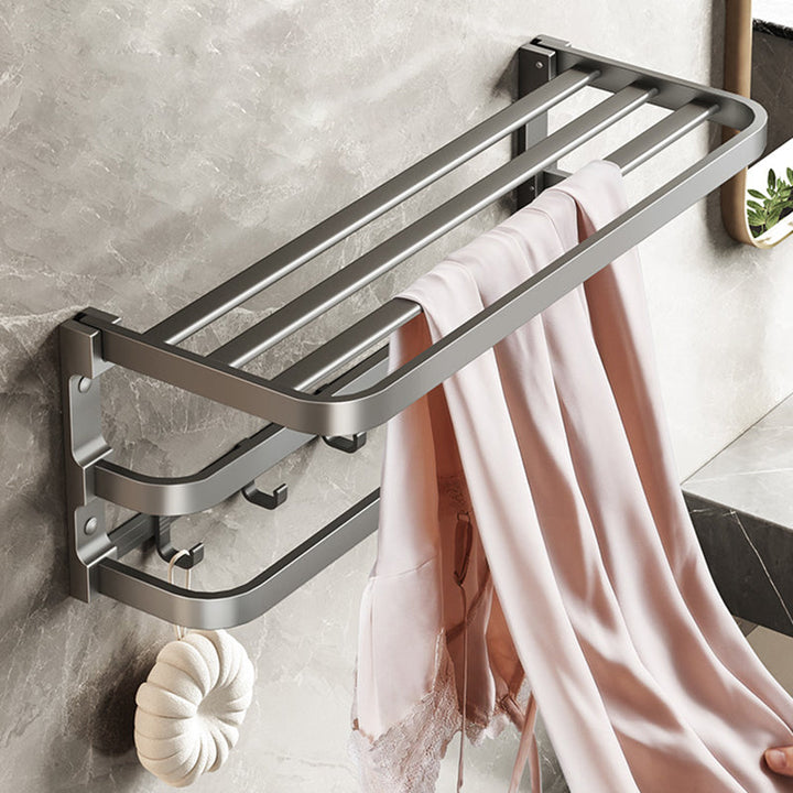 BowLift | Traditional bathroom accessory as a single piece or in a set in grey