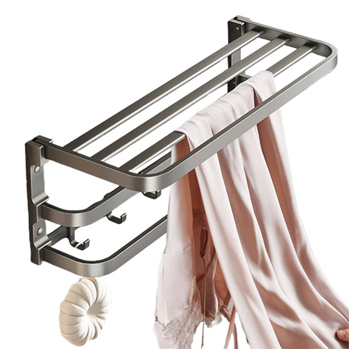 BowLift | Traditional bathroom accessory as a single piece or in a set in grey