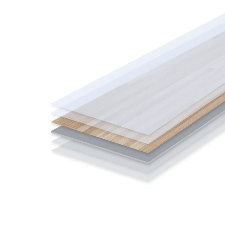 BowLift | Peel and Stick PVC flooring Smooth Wood Look Vinyl flooring for living room