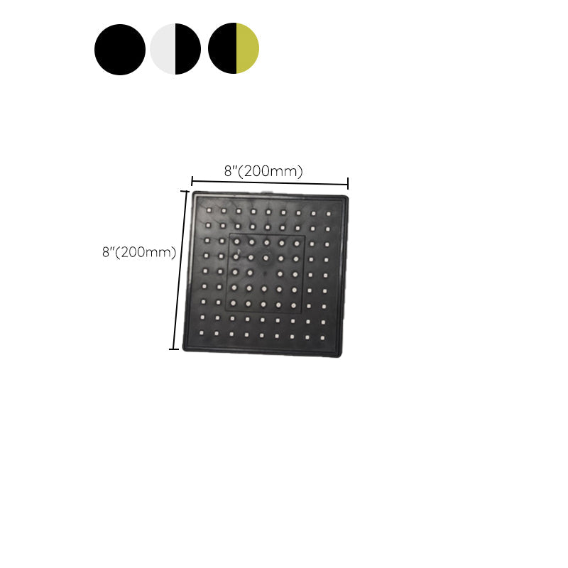 BowLift | Square Shower Head Combination Standard Spray Pattern with Hand Shower