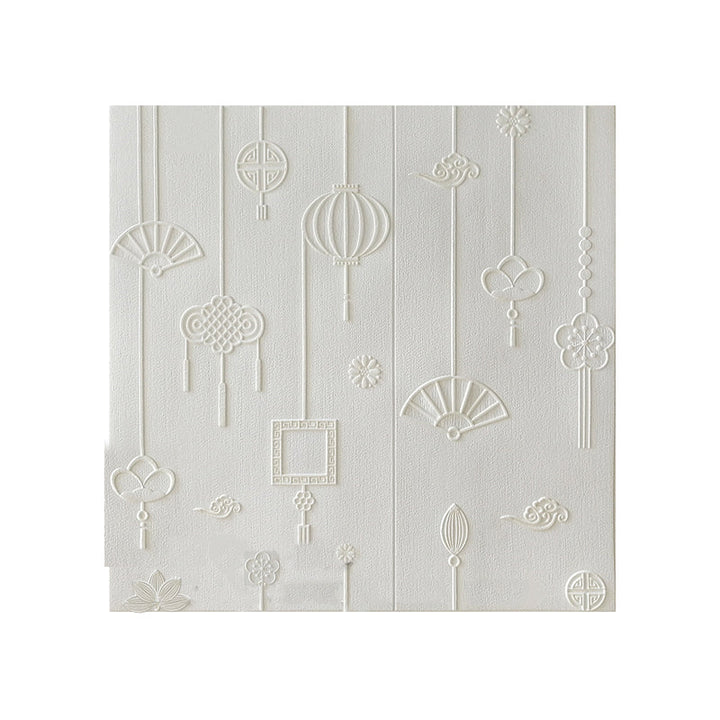 BowLift | Contemporary Wall Panels Self-Adhesive Waterproof Cartoon 3D Print Wall Covering