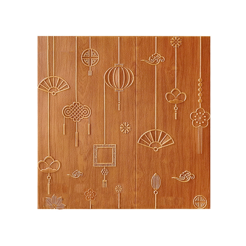 BowLift | Contemporary Wall Panels Self-Adhesive Waterproof Cartoon 3D Print Wall Covering