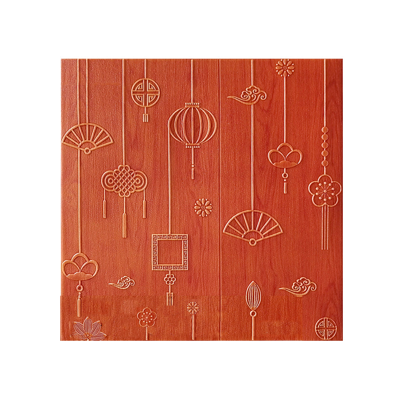 BowLift | Contemporary Wall Panels Self-Adhesive Waterproof Cartoon 3D Print Wall Covering