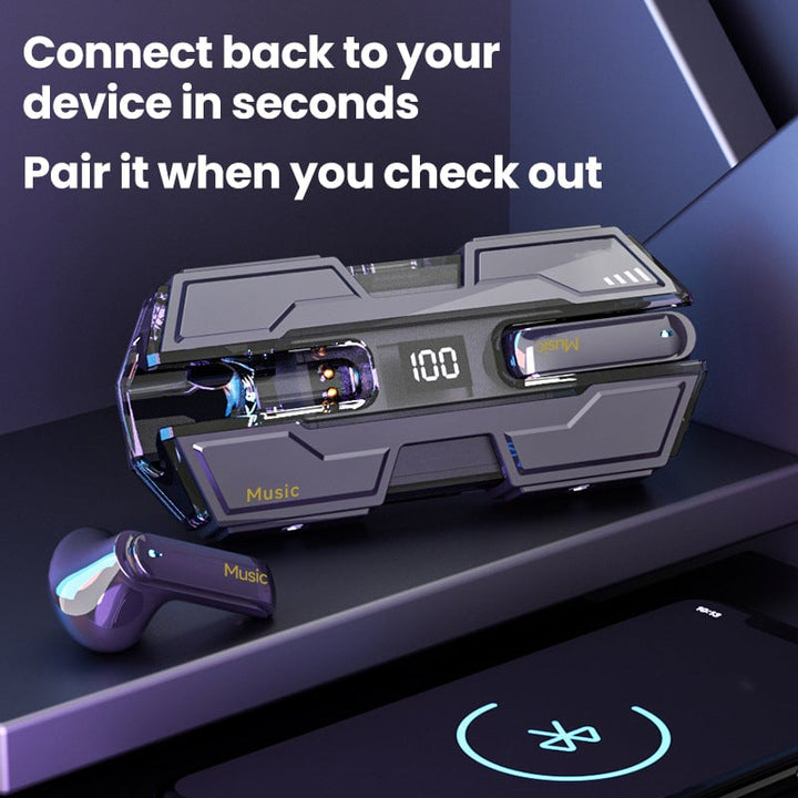 BowLift | Semi-in-ear Design Wireless Headset