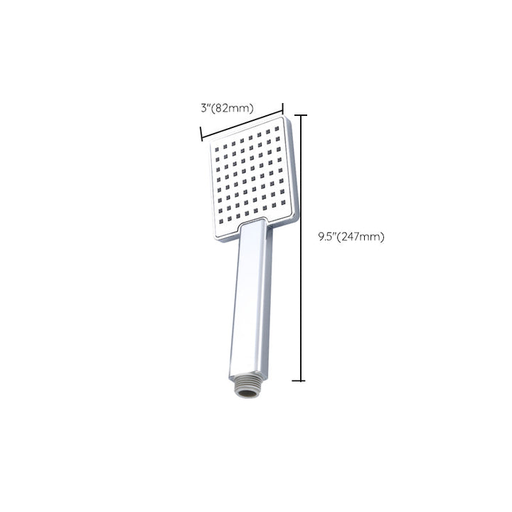 BowLift | Square Shower Head Combo Large Shower Head with Hand Shower