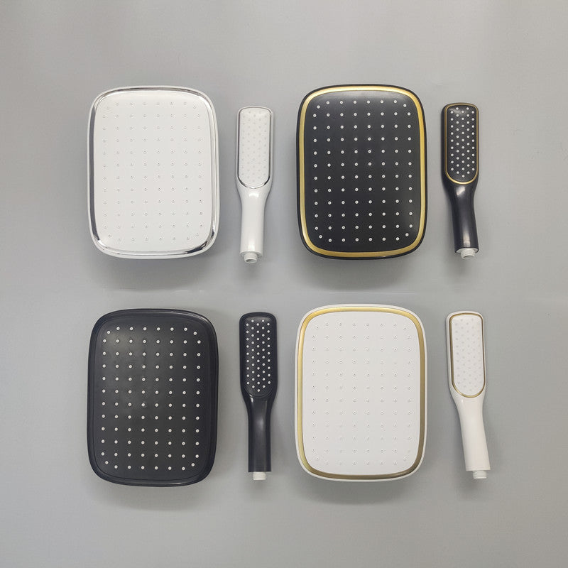 BowLift | Rectangular shower head combination hand shower with large shower head