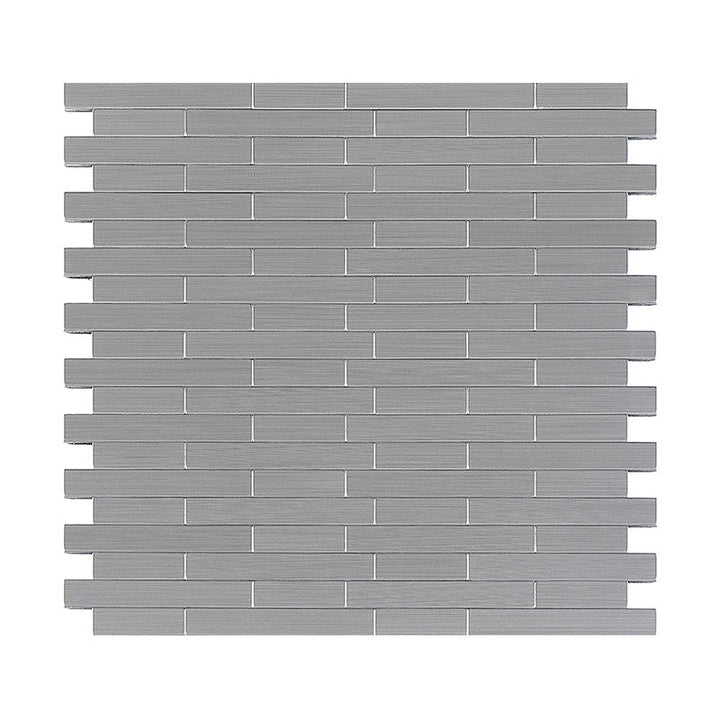 BowLift | Subway Tile Wallpaper Contemporary Peel and Stick Wall Tile with Metal Look