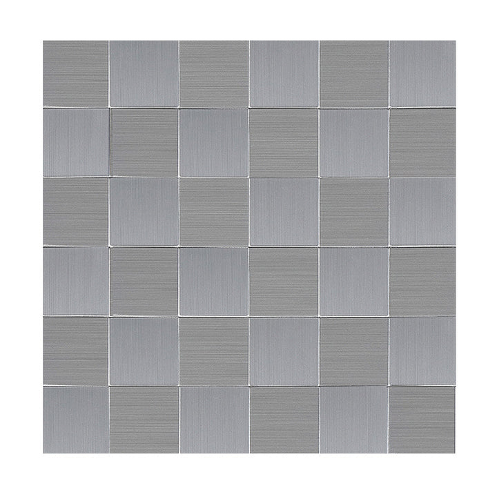 BowLift | Subway Tile Wallpaper Contemporary Peel and Stick Wall Tile with Metal Look