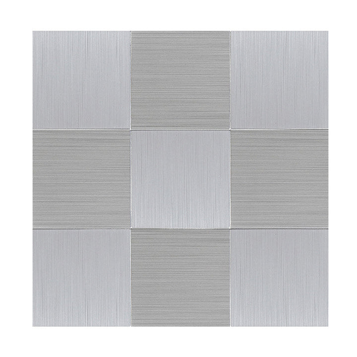 BowLift | Subway Tile Wallpaper Contemporary Peel and Stick Wall Tile with Metal Look