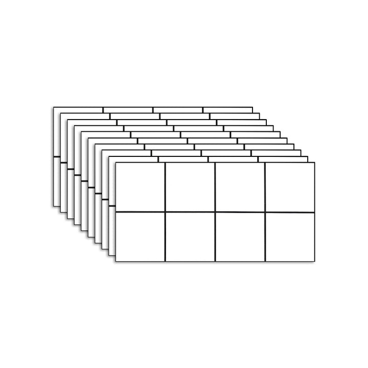 BowLift | Waterproof removable field tile wallpaper and adhesive wall tile in rectangular shape
