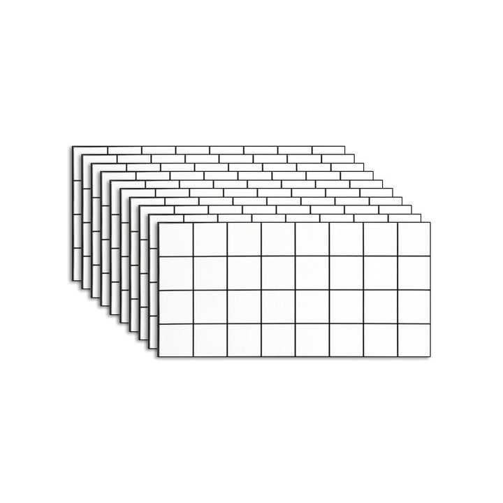 BowLift | Field tile wallpaper waterproof removable and adhesive wall tile with rectangular shape