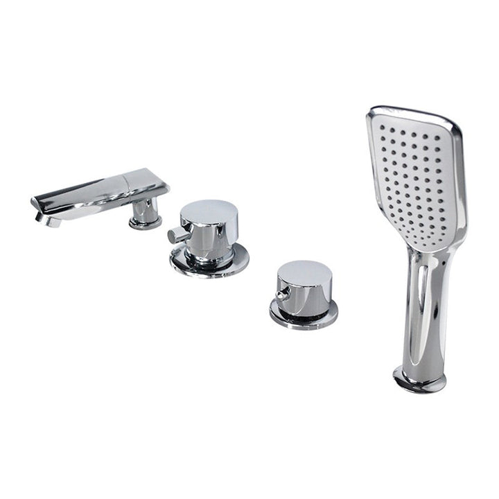 BowLift | Contemporary Style Bathroom Faucet Metal Deck Mounted Bathroom Faucet