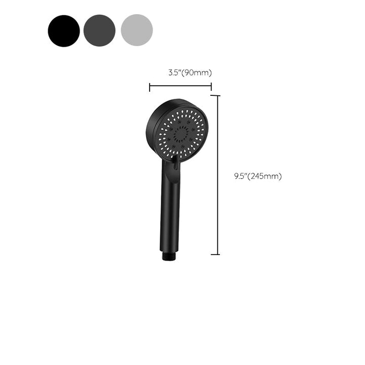 BowLift | Modern Round Hand Shower Medium Flow 5 Spray Wall Mount Hand Shower