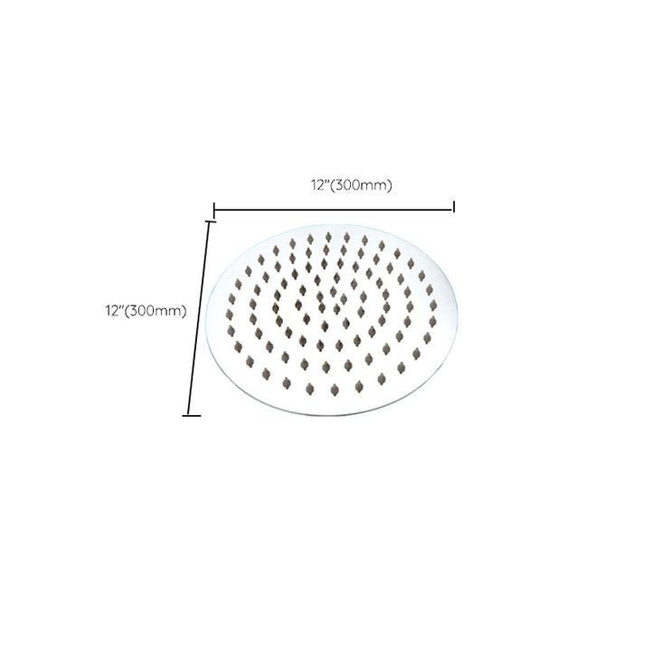 BowLift | Large Shower Head 304 Stainless Steel Standard Spray Pattern Fixed Shower Head