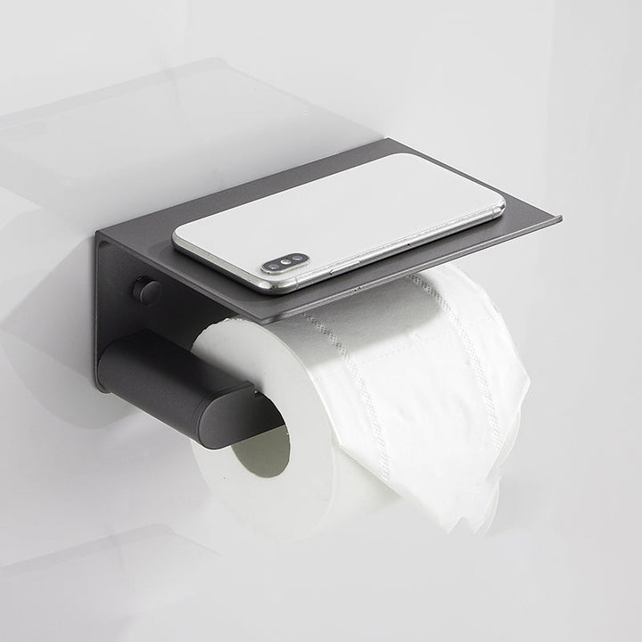 BowLift | Modern Gray Bathroom Accessory As a Single Piece or As a Set Made of Metal