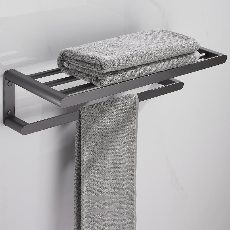 BowLift | Modern Gray Bathroom Accessory as Individual Piece or as Set Made of Metal