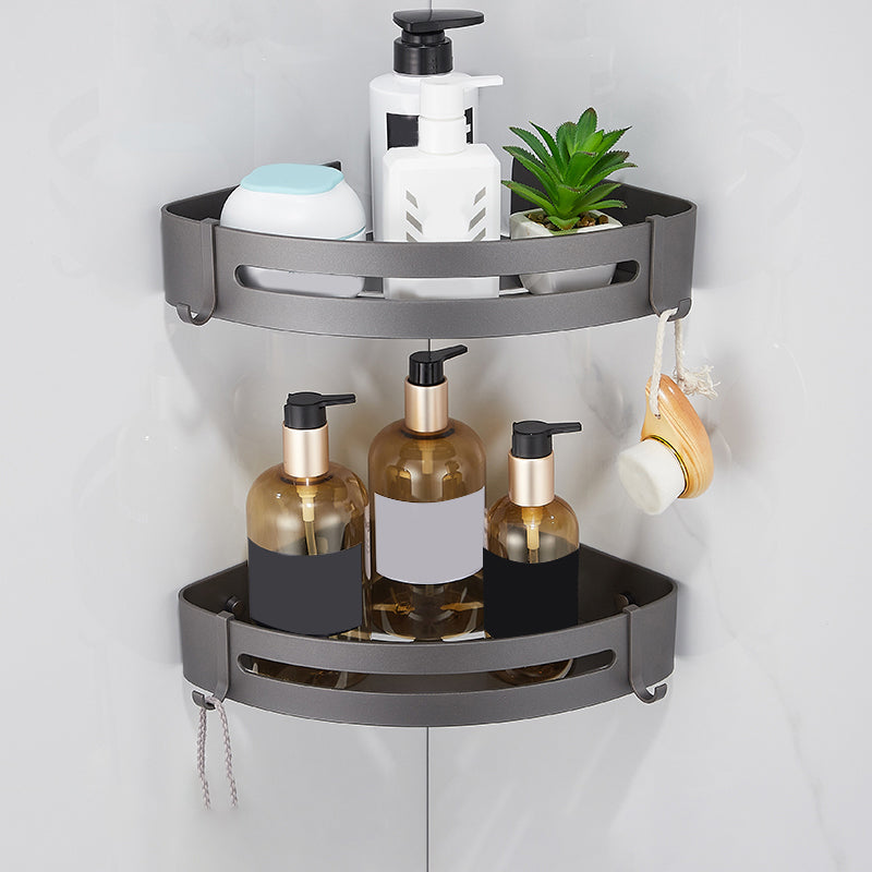 BowLift | Modern Gray Bathroom Accessory As a Single Piece or As a Set Made of Metal