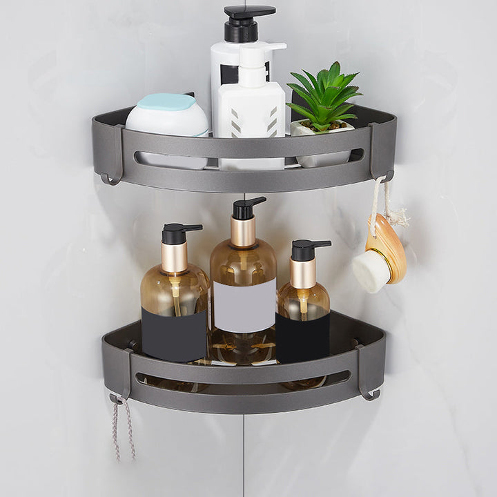 BowLift | Modern Gray Bathroom Accessory As a Single Piece or As a Set Made of Metal