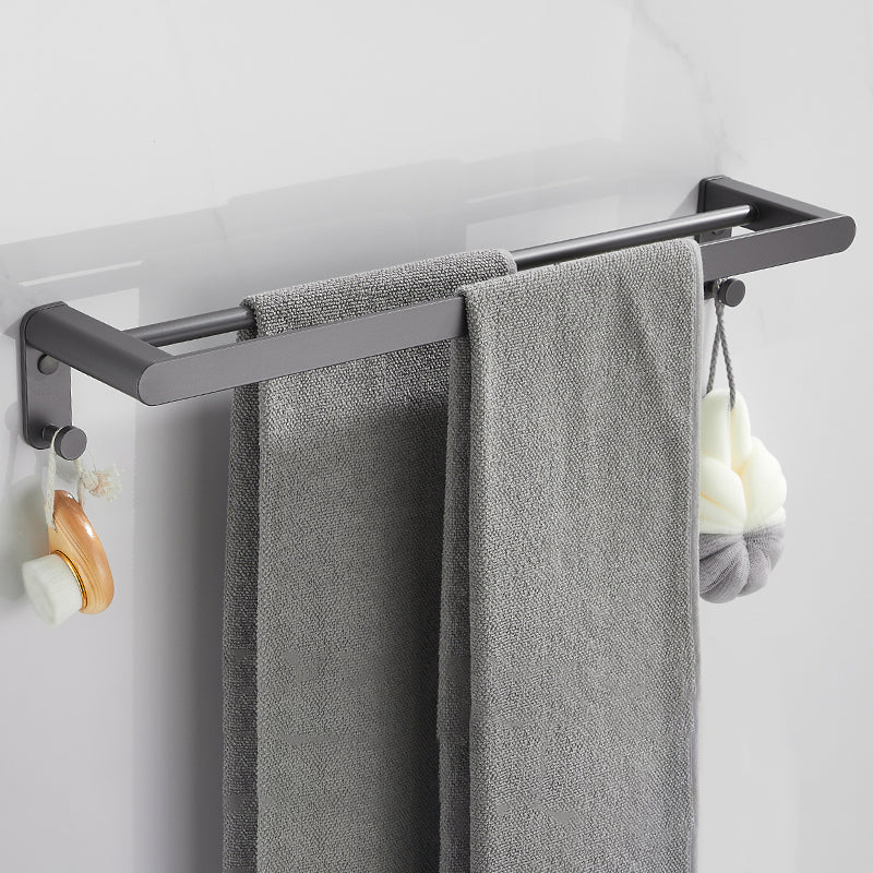 BowLift | Modern Gray Bathroom Accessory as Individual Piece or as Set Made of Metal