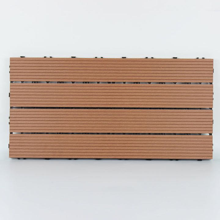 BowLift | 12" X 24" Deck/Pavement Floor Tiles 4-Slat Decking Tiles