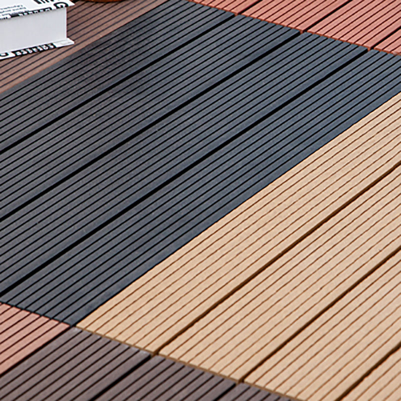 BowLift | 12" X 24" Deck/Pavement Floor Tiles 4-Slat Decking Tiles