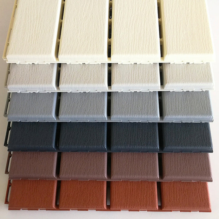 BowLift | 4-Slat 12" X 12" PVC Floor Tiles Connection Installation Floor Tiles