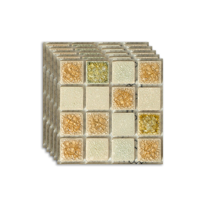 BowLift | Square Mosaic Peel & Stick Tiles Waterproof Kitchen Splashback Tiles