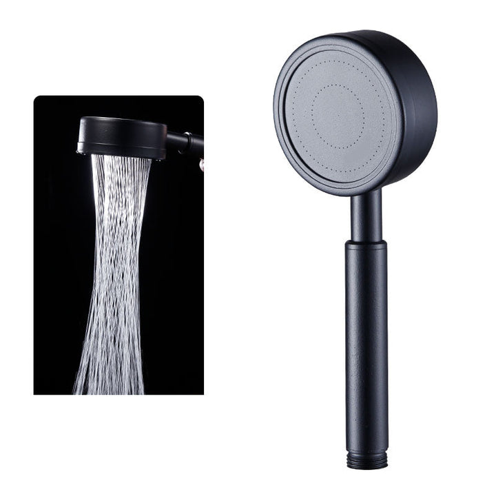 BowLift | Round Water Filtration Handheld Shower Medium Flow Stainless Steel Handheld Shower
