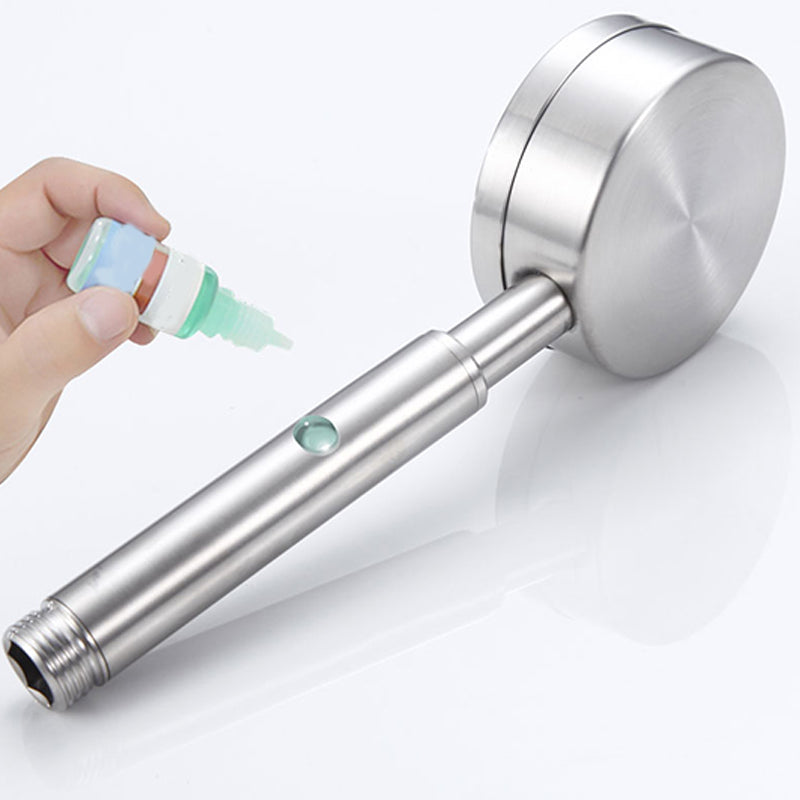BowLift | Round Water Filtration Handheld Shower Medium Flow Stainless Steel Handheld Shower