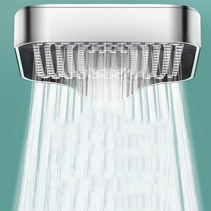 BowLift | Rectangular Water Filtration Hand Shower 3 Jets Wall Mounted Hand Shower