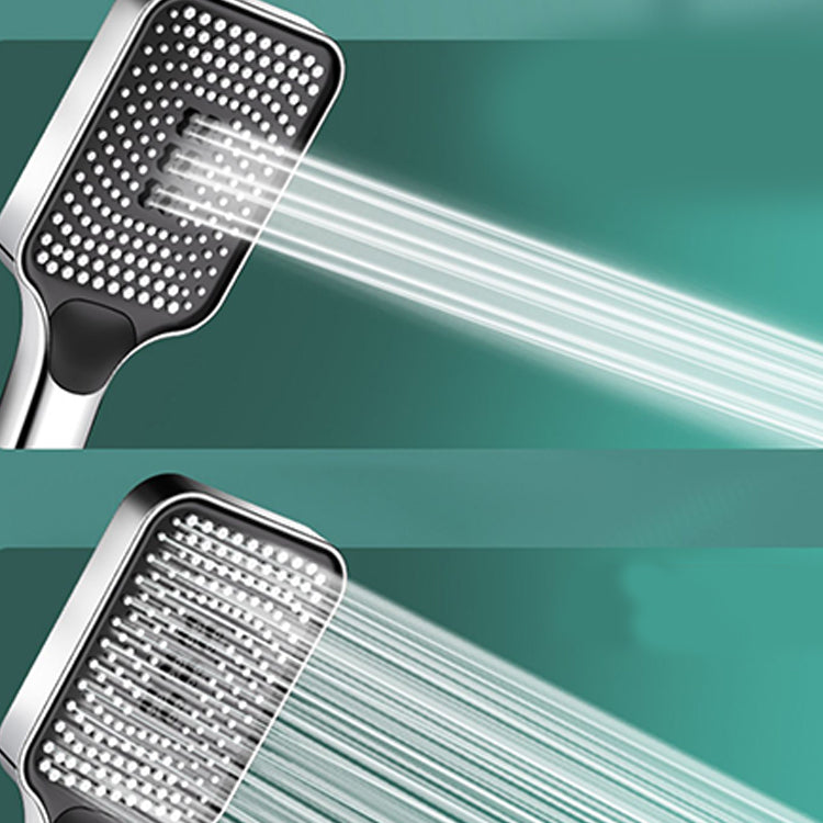 BowLift | Rectangular Water Filtration Hand Shower 3 Jets Wall Mounted Hand Shower