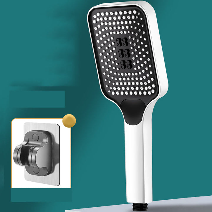 BowLift | Rectangular Water Filtration Hand Shower 3 Jets Wall Mounted Hand Shower