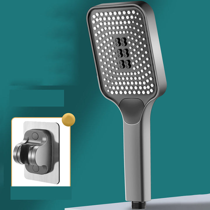 BowLift | Rectangular Water Filtration Hand Shower 3 Jets Wall Mounted Hand Shower