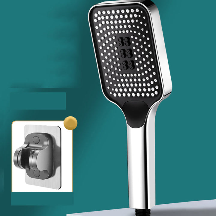 BowLift | Rectangular Water Filtration Hand Shower 3 Jets Wall Mounted Hand Shower