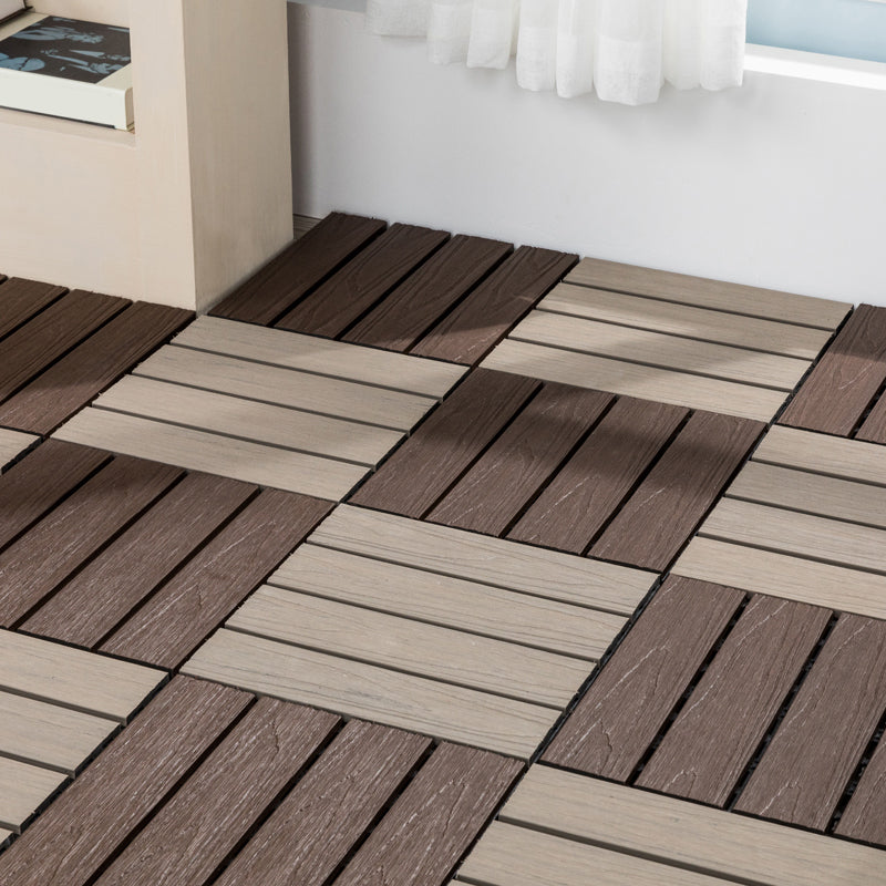 BowLift | Outdoor Ground Board Strips Composite Waterproof Square Deck Board