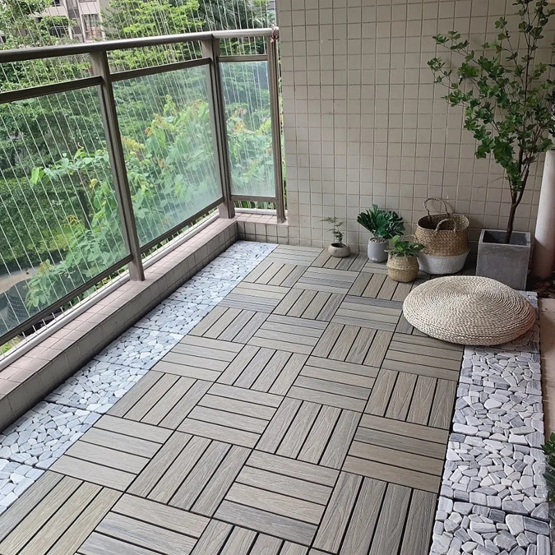 BowLift | Snap garden tiles striped pattern tile set paving slab