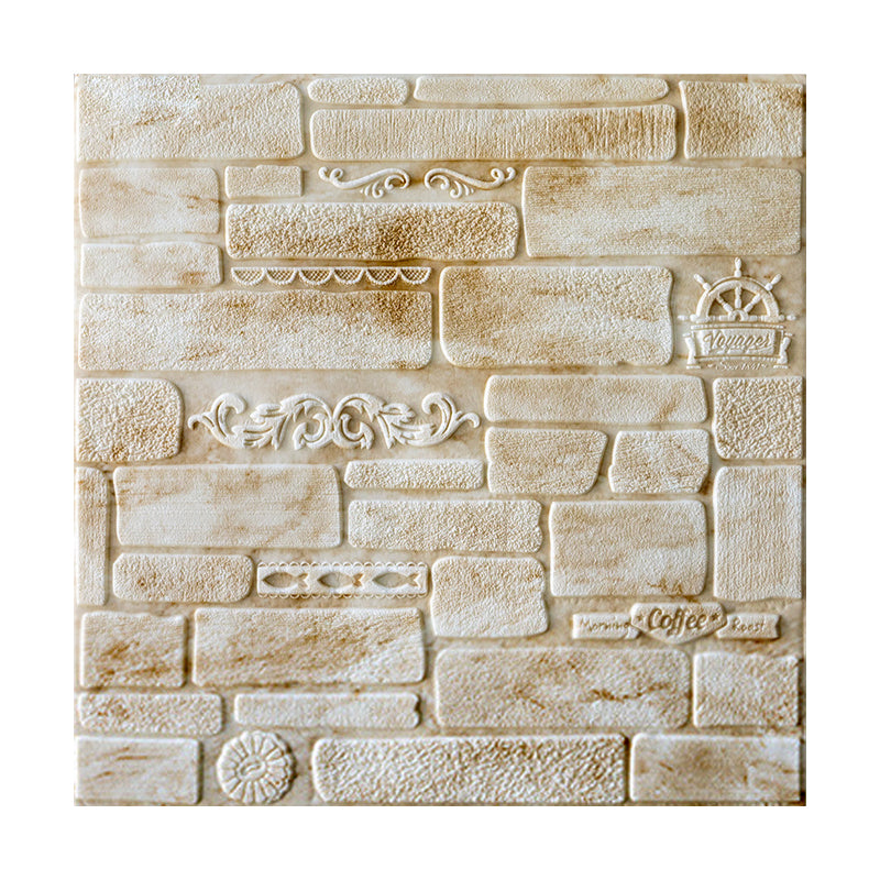 BowLift | Modern Wall Covering Peel and Stick Brick 3D Print Waterproof Wall Panel