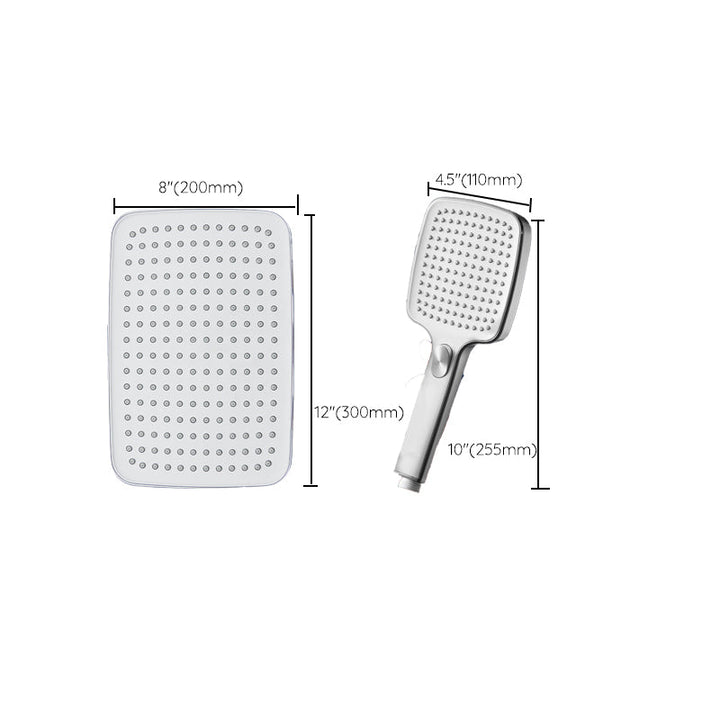 BowLift | Contemporary Self-Cleaning Hand Shower 3 Spray Types Wall Mounted Hand Shower