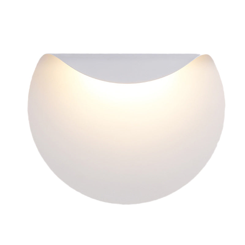 BowLift | Bend Panel Wall Lamp Lighting Simple Aluminium LED White Wall-Mounted Light in Warm/White Light for Living Room