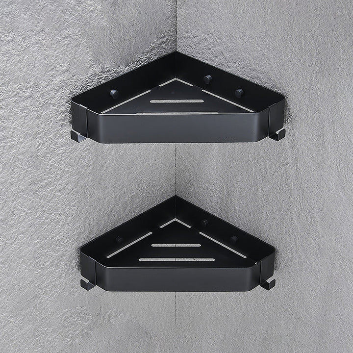 BowLift | Modern 3-piece bathroom accessory set made of stainless steel, bathroom shelf