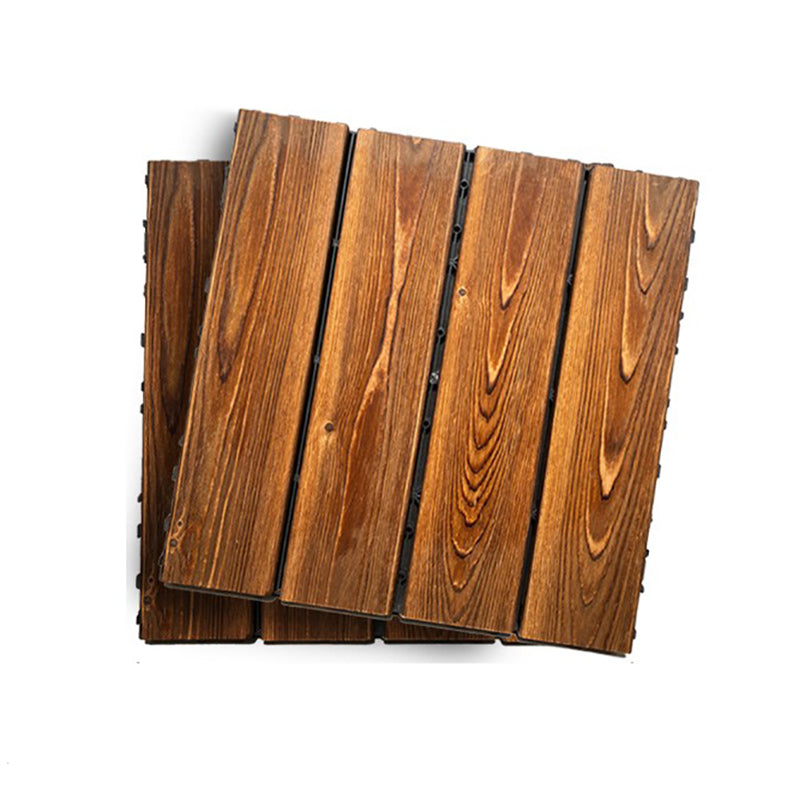 BowLift | Outdoor composite decking tiles with snap-in stripe detail kit decking tiles