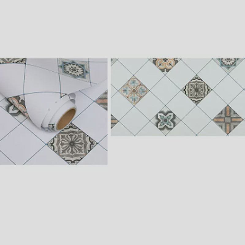 BowLift | Grid Mosaic Peel & Stick Tile Scratch-resistant Wallpaper for Backsplash