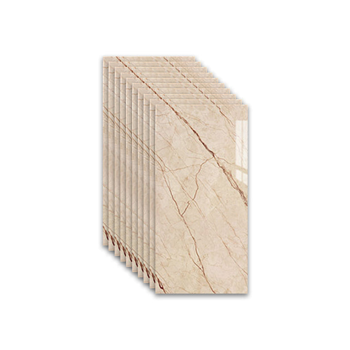 BowLift | Marbled scratch-resistant PVC tile Peel and stick tile for backsplash wall