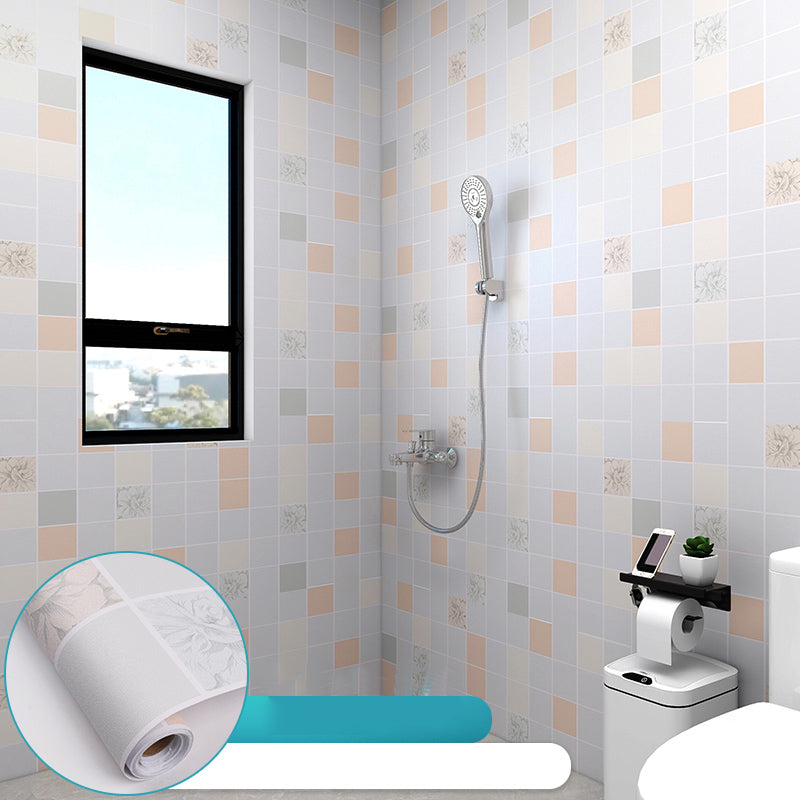 BowLift | Grid Mosaic Peel & Stick Tile Waterproof Wallpaper for Back Wall